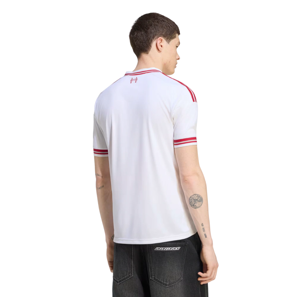 Camisa Liverpool Away 2026/27 - Torcedor Adidas Masculino - Branco