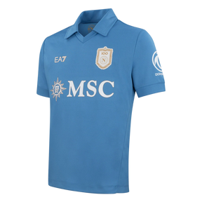 Camisa Napoli Home 2026/27 - Torcedor EA7 Masculino - Azul