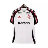 Camisa Flamengo II 25/26 + Patrocínios - Branca