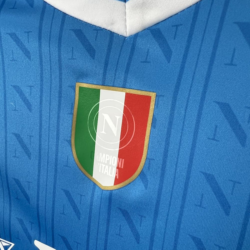 Camisa Napoli Titular 25/26- Versão Torcedor