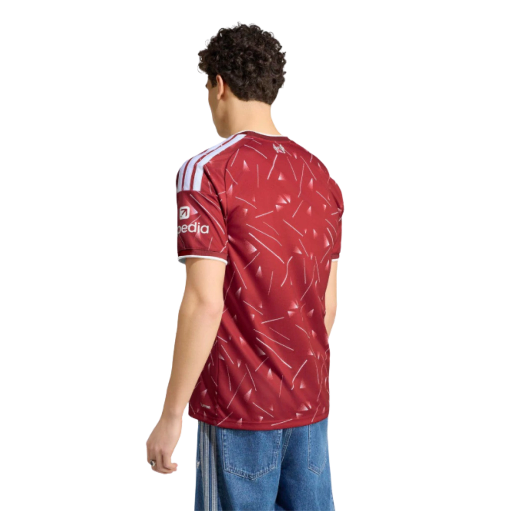 Camisa Liverpool Home 2026/27 - Torcedor Adidas Masculino - Vermelho