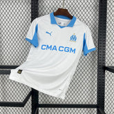 Camisa Olympique de Marseille I 25/26 - Torcedor Masculina - Branca