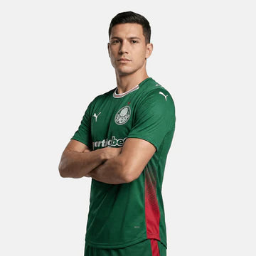 Camisa Palmeiras Home 26/27 - Jogador Masculina - Verde e Branco
