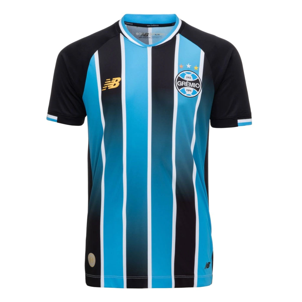 Camisa Grêmio Home I 26/27 Torcedor NewBalance - Azul e Preto