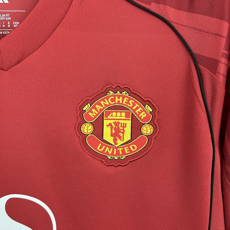 Camisa Manchester United Titular 25/26- Versão Torcedor