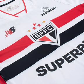 Camisa São Paulo Home I 26/27 Titular Torcedor New Balance Branca