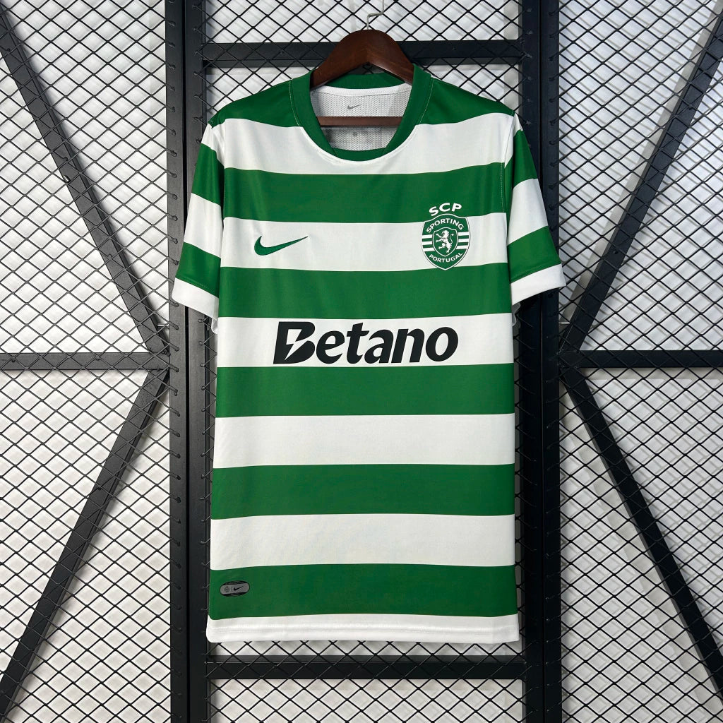 Camisa Sporting Home 25/26 - Nike Torcedor Masculina