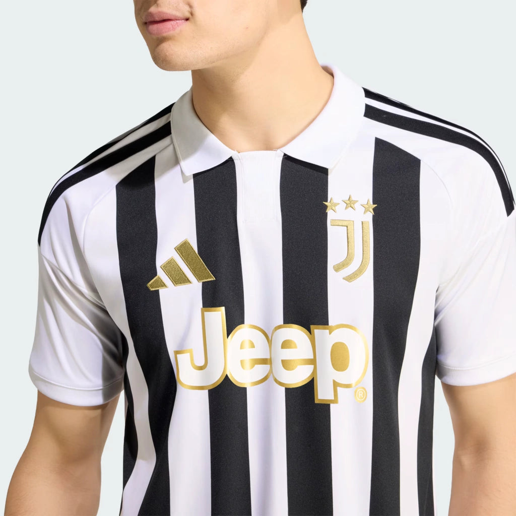Camisa Juventus Home I 2026/27 Torcedor Masculino Adidas - Preto e branco