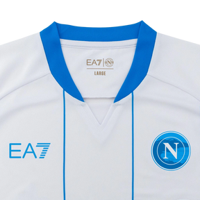 Camisa Napoli Away 2026/27 - Torcedor EA7 Masculino - Branco