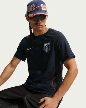Camisa EUA Copa do Mundo Away II 2026 Masculino Jogador Nike - Preto