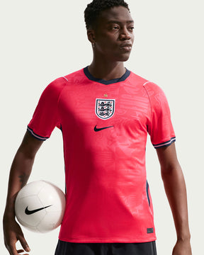 Camisa Inglaterra Copa do Mundo 2026 Away II Torcedor Masculina - Vermelha