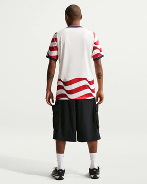 Camisa EUA Copa do Mundo Home I 2026 Masculino Torcedor Nike - Vermelho e branco