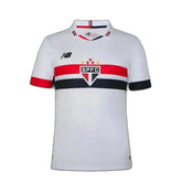 Camisa São Paulo Home 24/25 - Jogador Masculina - Branco