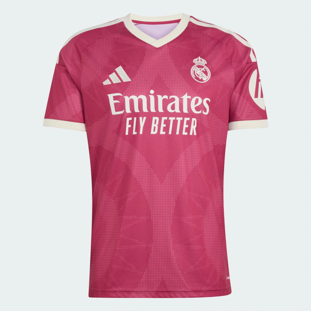 Camisa Real Madrid Third III 2026/27 Torcedor Masculino Adidas Rosa