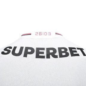 Camisa São Paulo Home 25/26 - Jogador Masculina - Branco