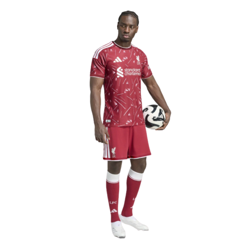 Camisa Liverpool Home 2026/27 Jogador Adidas Masculino - Vermelha
