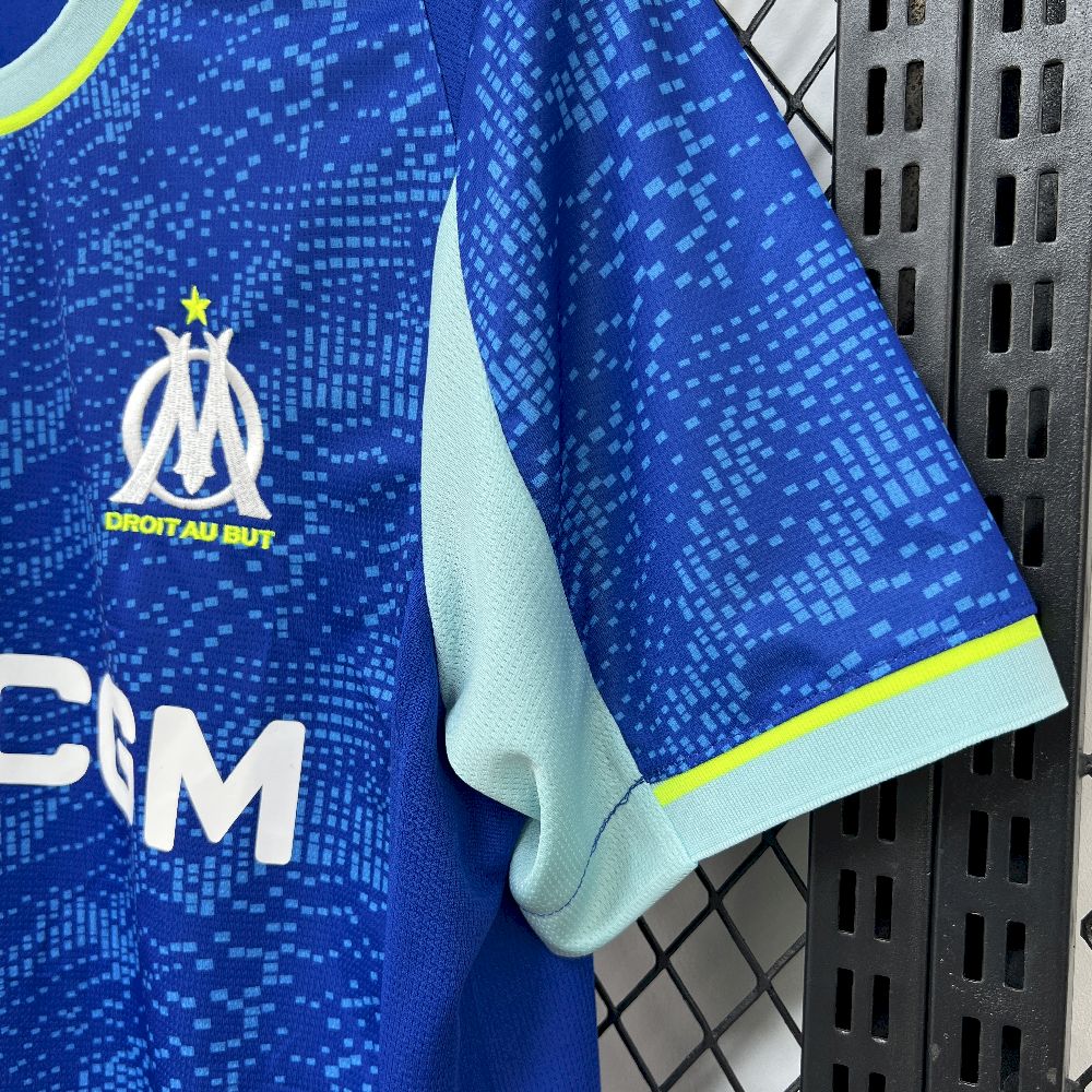 Camisa Olympique de Marseille III 25/26 - Torcedor Masculina - Branca