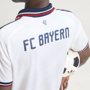 Camisa FC Bayern Home II 2026/27 Jogador Masculino Adidas Branco