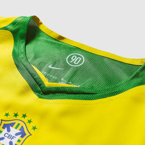 CAMISA NIKE REMAKE 2004 SELEÇÃO BRASILEIRA TOTAL 90