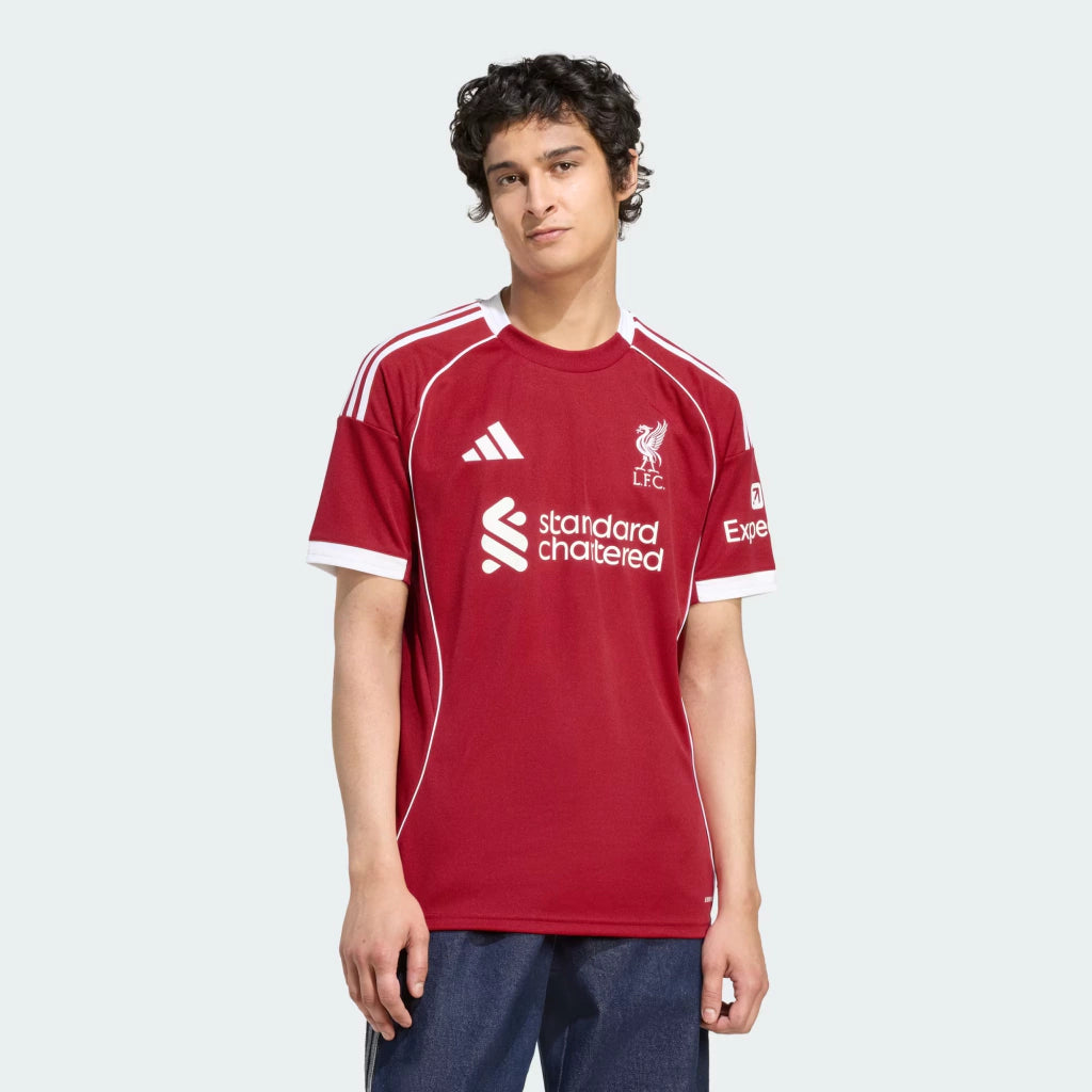 Camisa Liverpool I 25/26 - Torcedor Adidas Masculina - Vermelha