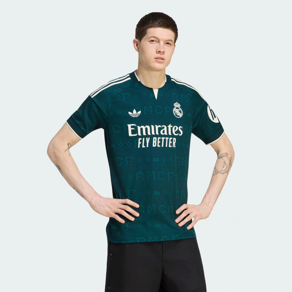 Camisa Real Madrid Away II 2026/27 Torcedor Masculino Adidas Verde