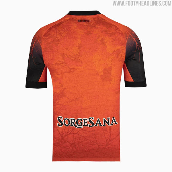 Camisa Napoli EA7 Halloween 25/26 - Laranja Naval