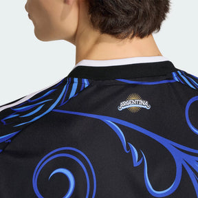 Camisa Argentina Copa do Mundo 2026 - Reserva Torcedor Masculina - Preta e Azul