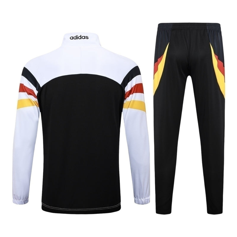 Conjunto de Treino Alemanha Branco com listras