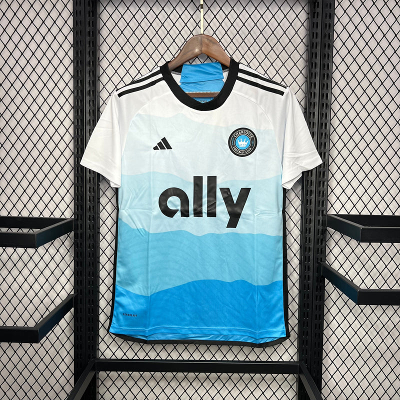 Camisa Charlotte Home 24/25 - Adidas Torcedor Masculina -