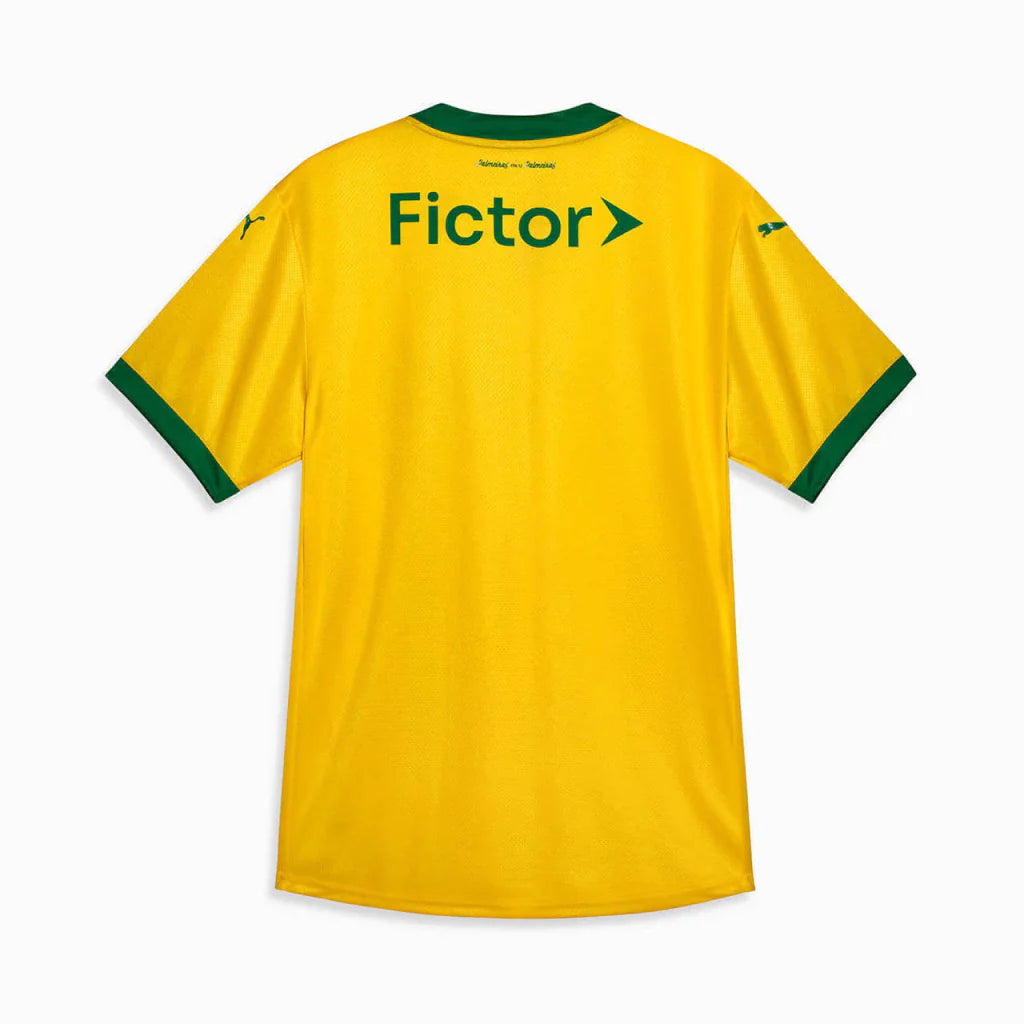 Camisa Palmeiras III 25/26 - Torcedor Masculina - Verde e Amarela