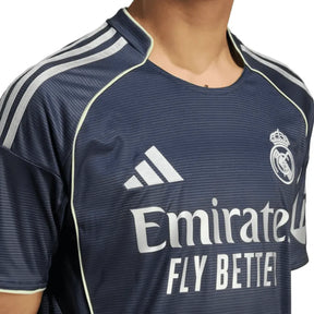 Camisa Real Madrid II 25/26 Torcedor Azul marinho Masculina