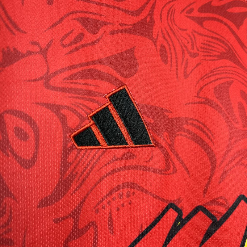 Camisa Inter Miami Flame Edition 24/25 - Adidas Torcedor Masculina -