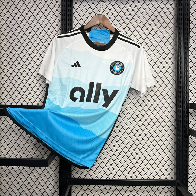 Camisa Charlotte Home 24/25 - Adidas Torcedor Masculina -