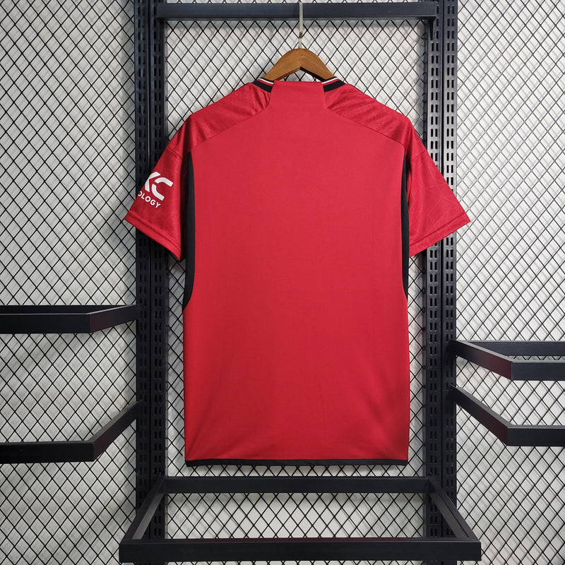 Camisa Manchester United Home 23/24 - Adidas Torcedor Masculina -