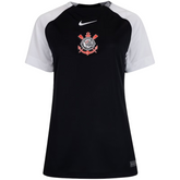 Camisa Corinthians Feminina II 25/26 - Torcedor - Preta e Branco