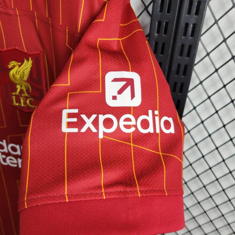 Camisa Liverpool Home 24/25 - Nike Torcedor Masculina -